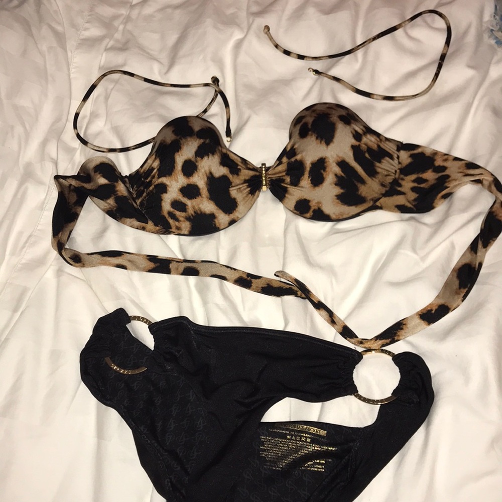 Victoria secret cheetah print bikini
